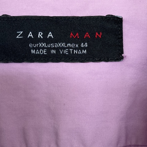 Zara Men’s Super Stylish Button Down Shirt Sz XXL - Picture 2 of 5